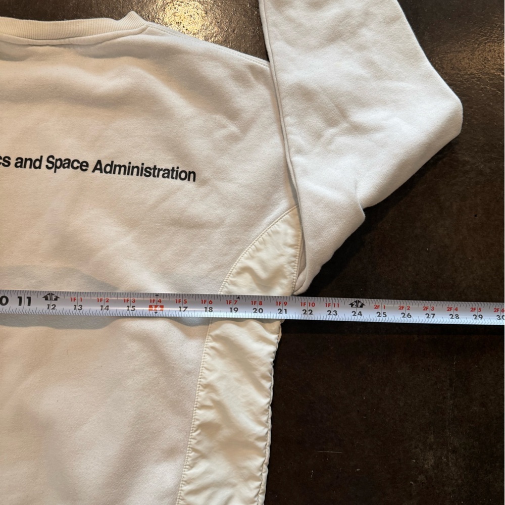 NASA Logo White Sweater - Picture 6 of 7